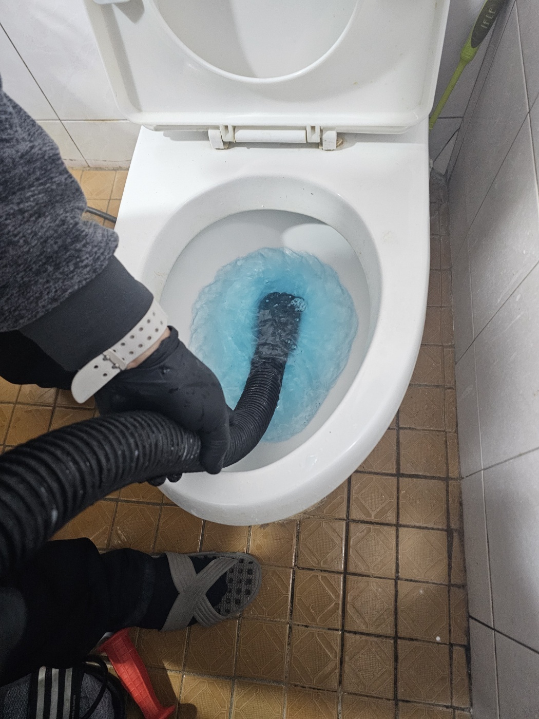 청룡동변기막힘